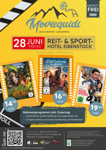 Moviequidi Filmfestival - Reit- und Sporthotel 