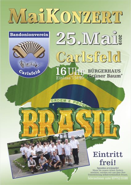 Maikonzert mit Kontakt nach Brasilien Maikonzert mit Kontakt nach Brasilien