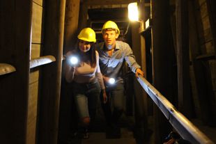 Erkundungstour mit Grubenlampe Erkundungstour mit Grubenlampe
