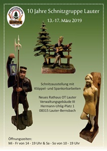 10 jähriges Jubiläum der Schnitzergruppe 10 jähriges Jubiläum der Schnitzergruppe