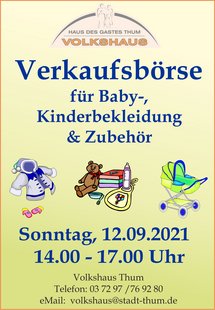 Verkaufsbörse für Baby-, Kinderbekleidung und Zubehör Verkaufsbörse für Baby-, Kinderbekleidung und Zubehör