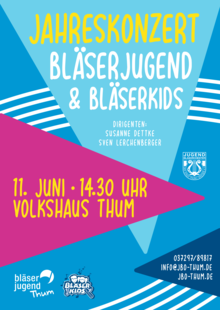 Jahreskonzert der Bläserjugend & Bläserkids Jahreskonzert der Bläserjugend & Bläserkids